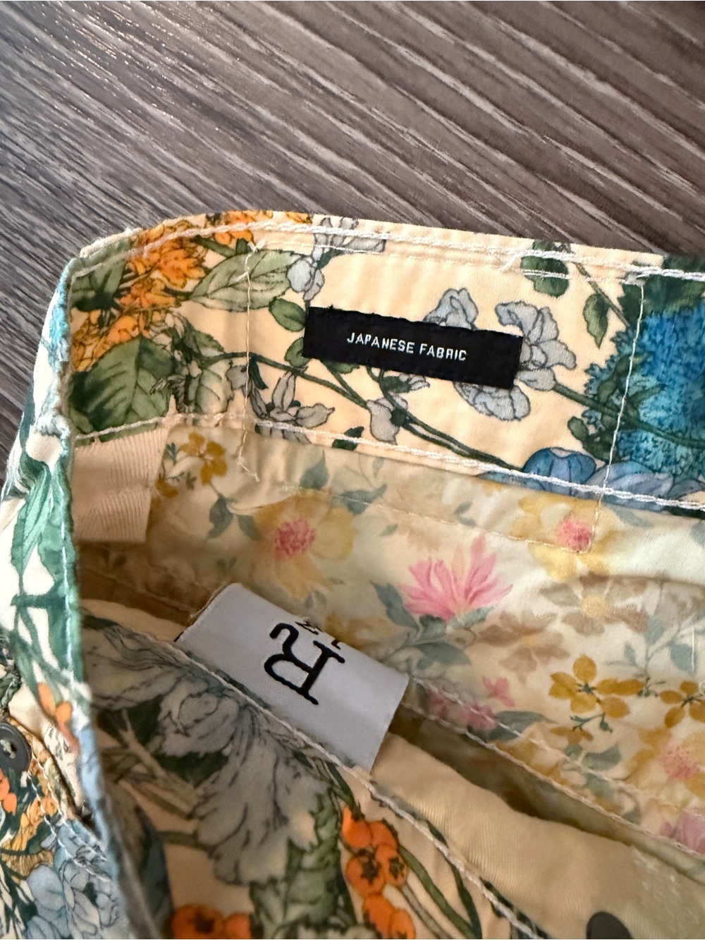R13 Floral Appliqué X-Boyfriend Pant New - Picture 3 of 9